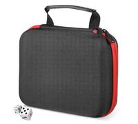 HANABASS Borsa con Doppio Scomparto e Cerniera Organizer Portatile per da Custodia Protettiva Materiale per Giochi da Tavolo