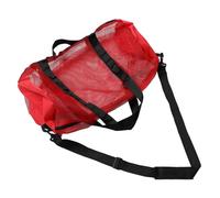 HANABASS Borsa da spiaggia borsa da piscina da spiaggia borsa a rete borsa tote in rete da spiaggia borse da spiaggia in rete sacca da nuoto borse da viaggio in rete Telo spesso rosso