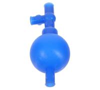 HANABASS Bulbo e Preciso di Aspirazione in Silicone Quantitativo Blu a Tre Vie Facile da Usare Nell'estrazione di Liquidi per Laboratorio per Esigenze Sperimentali