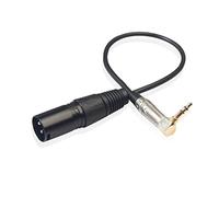 HANABASS Cavo Adattatore Audio Xlr Maschio Compatibile con Smartphone e Microfoni Resistente per Del Suono