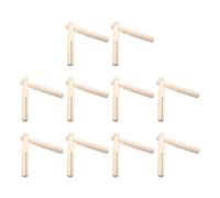 HANABASS Clip per Sacchetti in Legno Riutilizzabili 20 Pezzi, Robusti e Pratici per Conservazione Alimenti, per Uso in Dispensa e Fai-da-te