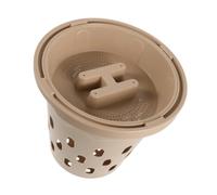 HANABASS Compostiera da Esterno in Plastica Beige per Uso Domestico Funzione di Miglioratore della Qualità del Suolo e Habitat Sano per Lombrichi per Scarti di Cucina e Materia Organica