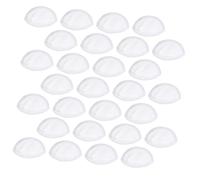 HANABASS Coppette Ultra Sottile e Traspirante Assorbilatte 100 Pezzi Monouso Tappetino Antitrabocco in Non Tessuto Bianco per Allattamento Autunnale e Invernale
