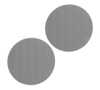 HANABASS Cuscinetti Yoga Antiscivolo in Tpe Morbido 17cm X 15mm per Ginocchia e Polsi, Set 2 Pezzi, Accessori Leggeri per Allenamento Fitness e Yoga a Casa