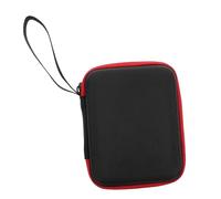 HANABASS Custodia Porta Plettri per Organizzare Plettri Rossa per Chitarra in Eva Spugna da Inserire Borsa Portatile nella Custodia della Chitarra