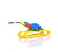 HANABASS da Costruzione Educativi per Bambini Set 100 in Colorate e Sicure Didattico per Sviluppo e Manipolazione