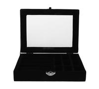 HANABASS Espositore per Plettri per Chitarra Custodia Portatile Piano in Borsa per Accessori Organizzatore per Plettri Scatola Espositiva per Collezione