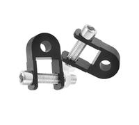 HANABASS Estensione Ammortizzatore Posteriore per Moto in Lega di Alluminio Rialzo Ammortizzatore Viti Set da 1 Paio per Aumento Altezza e Stabilità Compatibile Vari Modelli