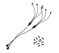 HANABASS Estrattore Filo Per Pc Kit Connettore Pin Hub Estensione Cavo Per Computer Gaming Estensori Daisy Splitter Argb Connettori Scheda Adattatore Case Pc Cavo Usb Cpu