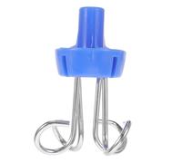 HANABASS Ganci in Acciaio Inossidabile per Porta Grucce Verticale, Ganci Muro per Appendere, Facili da Installare e Resistenti, Accessori per Stand Infusione in Clinica