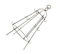 HANABASS Graticola da Barbecue Inossidabile con Gancio Pratico Accessorio per Grigliate Esterno e Facile da e