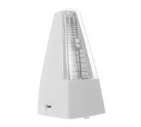 HANABASS in Plastico e Metallo per Pianoforte Alta Precisione Meccanico Bianco, Portatile Chitarra Studenti e Preparazione Esami Musicali