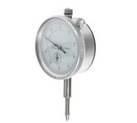 HANABASS Indicatore Lettura Conveniente di Precisione 0.01mm di Quadrante in Alluminio Argento, Resistente All'usura per Processi Industriali e Meccanici