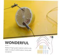 HANABASS Kit Esperimenti Batteria Frutta Educativo per Materiale Scienze Da Te con Orologio Elettronico Giocattolo Scientifico per Ragazzi e Ragazze Progetti Scolastici e Apprendimento