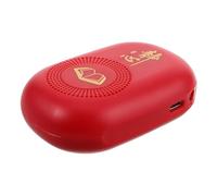 HANABASS Lettore Musicale delle Scritture Buddiste Lettore Musicale Buddha Lettore Musicale di Preghiera Plastica Rosso