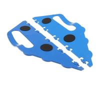 HANABASS Maniglia per Vassoio Biliardo a Cinque Fessure, Blu, 1 Coppia | Accessorio Leggero in Plastica, Compatibile Vari Modelli, per Raccolta Rapida delle Sfere, 27x8, 5cm