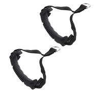HANABASS Maniglie per Bande Elastiche Fitness Resistenti per Allenamento Indoor Impugnature Antiscivolo per Esercizi Trazione e Stretching per Potenziamento Muscolare