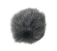 HANABASS Microfono Copertura Parabrezza in Pelliccia Protettiva Per Microfono Accessorio Per Fotocamera Protezione Da Vento e Saliva