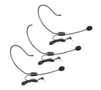 HANABASS Microfono da Testa Cablato Altoparlante Integrato e Amplificatore Vocale Portatile Leggero e Resistente per Insegnamento Presentazioni e Uso Professionale in Negozi e Stand