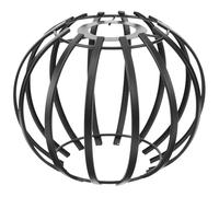 HANABASS Paralume in Ferro Nero Geometrico Moderno per Lampadario a Sospensione, Resistente All'usura Quotidiana, per Casa Contemporanea e Negozio di Tè