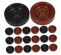 HANABASS Pezzi Accessori Per Dama Accessori Per Scacchiera Giocare a Fiches Degli Scacchi Figure Di Dama Di Giochi Da Tavolo Scacchi Di Plastica Accessori Per Giochi Da Tavolo Abs
