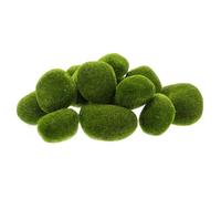 HANABASS Pietre di Muschio Artificiale Decorativo Verde Realistico 13 in Schiuma per Decorazioni a Tema Bosco e Ghirlande