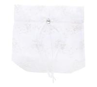 HANABASS Pochette da Sposa Elegante Bianca per Donna Design Sofisticato, Borsa da Evento per Matrimoni ed Occasioni Speciali