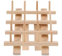 HANABASS Portafili per Cucito in Legno Multiuso Superficie Liscia Senza Bave, Supporto per Bobine per Cucito e Trapuntatura