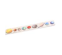 HANABASS Puzzle Pianeta in Legno per Bambini 3-5 Anni Educativo Interattivo 8 Pianeti attività Didattica per Apprendimento Giochi Prima