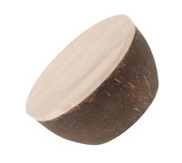 HANABASS Risonatore Acustico in Cocco Per Strumento Musicale Tradizionale Cinese Parte Di Ricambio Per Scatola Di Risonanza Banhu Accessorio Per Musicisti Voce Contralto