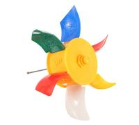 HANABASS Ruota di Preghiera Tibetana Portatile in Plastica Resistente Decorazione Vintage con Sei Caratteri di verità per Meditazione e Regali Buddisti