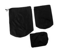 HANABASS Sacchetti Compressione Resistenti All'abrasion e Set 3 per Giacca Piumino in Nailon Nero per Escursionismo, Trekking e Campeggio Outdoor