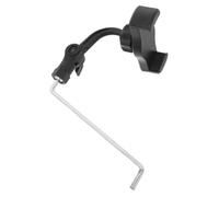 HANABASS Saxophone Phone Holder Inossidabile per Sax per Leggere Pdf e Ascoltare Accompagnamenti Nero Design Portatile e Stabile