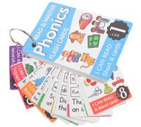 HANABASS Schede Ortografia Inglese 112 per Flashcards Didattiche per Apprendimento e Giochi Educativi Materiale Didattico Facile da Trasportare