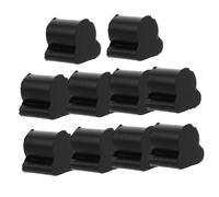 HANABASS Set 10 Pezzi Tamponi in Gomma 4 Mm Per Valvola Rotante Corno Francese, Accessori Compatibili Per Strumenti a Fiato, Cuscinetti Ammortizzatori Per Protezione e Miglioramento Della Fluidità