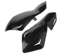 HANABASS Set 2 Pezzi Paramani Antivento per Moto Off-Road Paravento di Ricambio Compatibile Manubri Modificati Protezione Contro Vento Pioggia e Detriti per Guida Fuoristrada