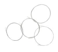 HANABASS Set Corde per Mandolino Anima in Acciaio, 8 Corde in Lega Argento, Facile da Installare e Migliora la Profondità del Suono, Accessori per Strumenti Musicali