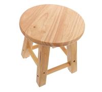 HANABASS Sgabello Corto in Legno Massiccio Mini Sgabello Adulti Sgabello Da Cucina Per Sgabello Da Toletta Fare Un Passo Prima Colazione Sgabello Robusto Del Piede Casa Di Legno