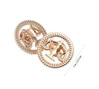 HANABASS Spilla Bilancia della Giustizia in Lega Set da 2 Pezzi Accessorio per Professionisti del Diritto e Studenti 250X250X100Cm Adatta a Cerimonie e Uffici Legali