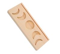 HANABASS Supporto per La Scheda dei Tarocchi Supporto per Il Supporto della Carta dei Tarocchi Organizzatore di Carte dei Tarocchi Supporto Porta Mazzo di Tarocchi Porta Espositore di Legno