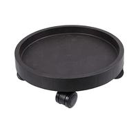 HANABASS Supporto per Vaso di Fiori Ruote Resistente per Carichi Pesanti, Carrello Portavasi Pratico per Interno Ed Esterno, Base Mobile in Materiale Robusto Rotelle per Spostamento Senza Graffi