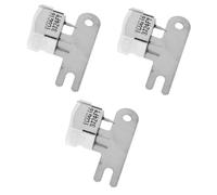 HANABASS Testina Magnetica Stereo per Registratore a Cassette Componente Metallico Resistente per Lettore Audio Set 3 Pezzi per Riparazione e Sostituzione Accessori Registratore a Nastro