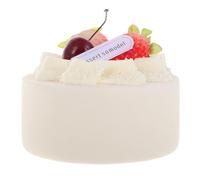 HANABASS Torta Compleanno Artificiale per Decorazione Dessert e Fotografia Professionale Simulazione Facile Manutenzione e Ispirazione Creativa
