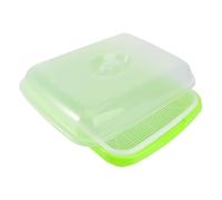 HANABASS Vassoio per Germogli e Piantine Coperchio, Vassoio per La Coltivazione di Verdure e Semi in Pp, Germogliatore per Uso Domestico Conservazione del Calore e umidità