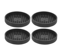 HANABASS Vassoio Porta Stantuffo Vaschetta Raccogli Gocce in Plastica 4 Set per WC e Antiumidità per Bagno e Cucina
