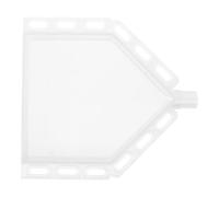 HANABASS Vassoio Raccogligocce in Plastico per Condizionatore Split, Resistente alle Intemperie con Design Efficiente di Drenaggio, per Vacanze Estive in Case Moderne