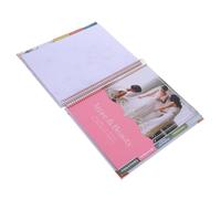 HANABASS Wedding Planner Book Agenda Matrimonio in Carta, Budget Planning e Programma Dettagliato, per Fidanzamento e Organizzazione Nozze