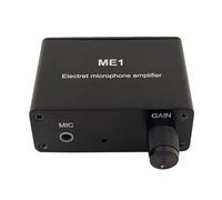 Hanabitx 3.5mm ME1 Microfono A Condensatore Amplificatore Per Cuffie Audio Preamplificatore Scheda di Miscelazione Amplificatore Microfono
