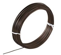 Hanafubuki Wazakura - Filo da allenamento per bonsai giapponese, rivestimento in alluminio anodizzato marrone, 150 g, Earthen