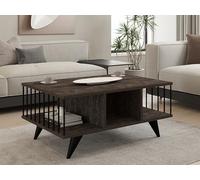 Hanah Home Bert-Antrachite, melammina, Grigio, Taglia Unica